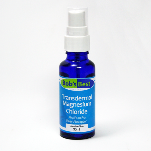 Transdermal Magnesium Chloride - Sensitive Skin Formula - 30ml Travel Size Spray