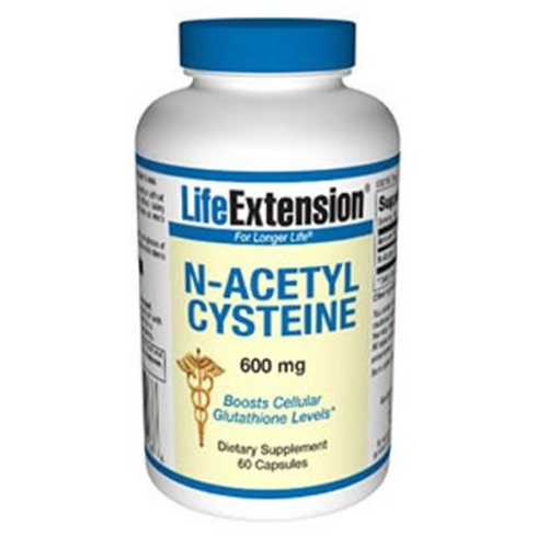 N-acetyl-L-cysteine (NAC) - 60 x 600mg Capsules